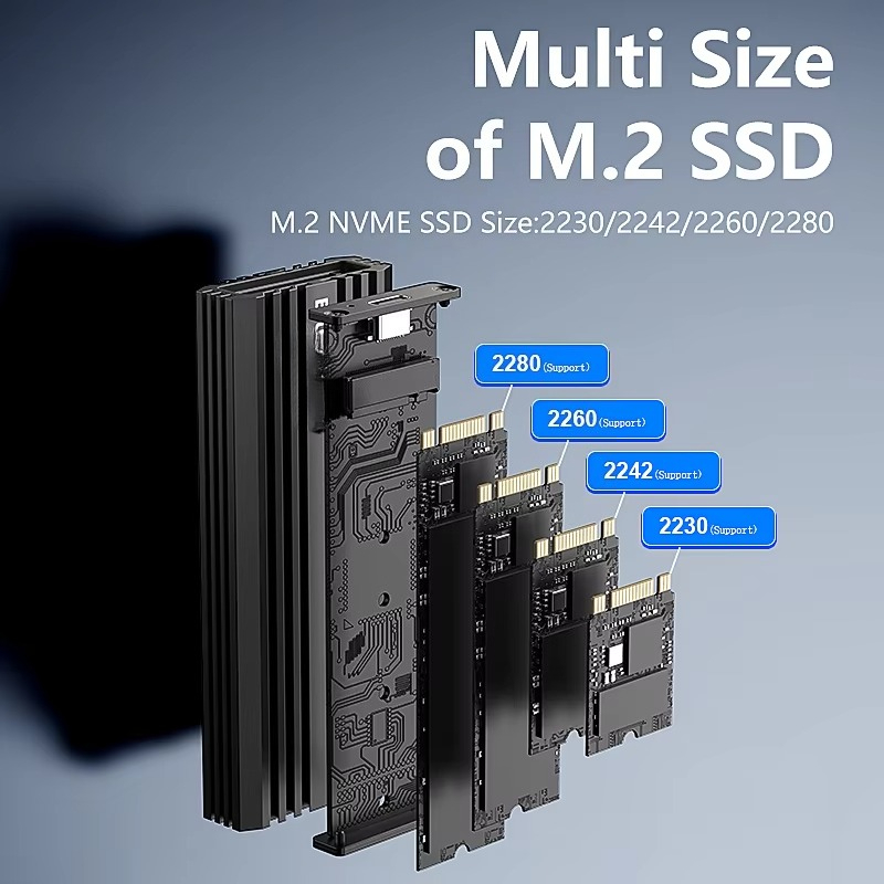 Nvme Ssd - EE1 Aluminium M.2 NVME PCIE Externes